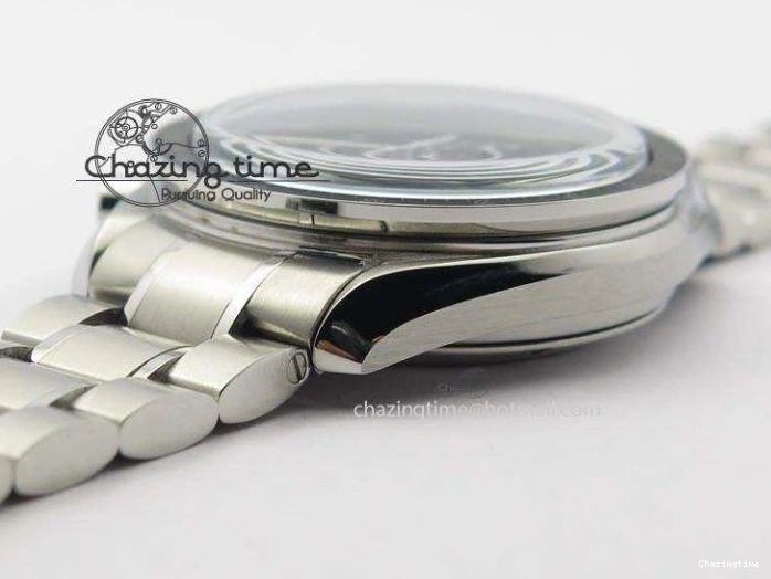 0516 Refined Speedmaster 50th Anniversary Black Dial On SS Bracelet 8232